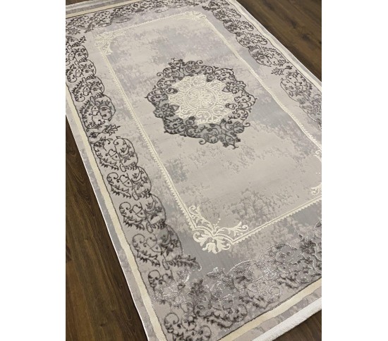 Акриловий килим ROYAL MIRA RA05B , GREY - Висока якість за найкращою ціною в Україні зображення 3.